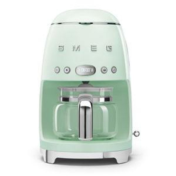 SMEG Drip Filter Coffee Machine DCF02 in Pastel Green