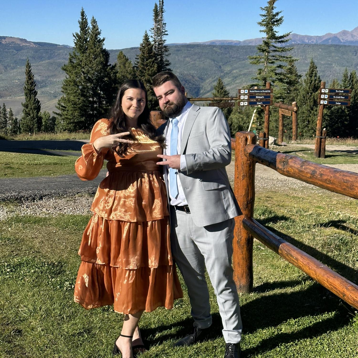 Sami and Jenny's wedding in Beaver Creek, CO