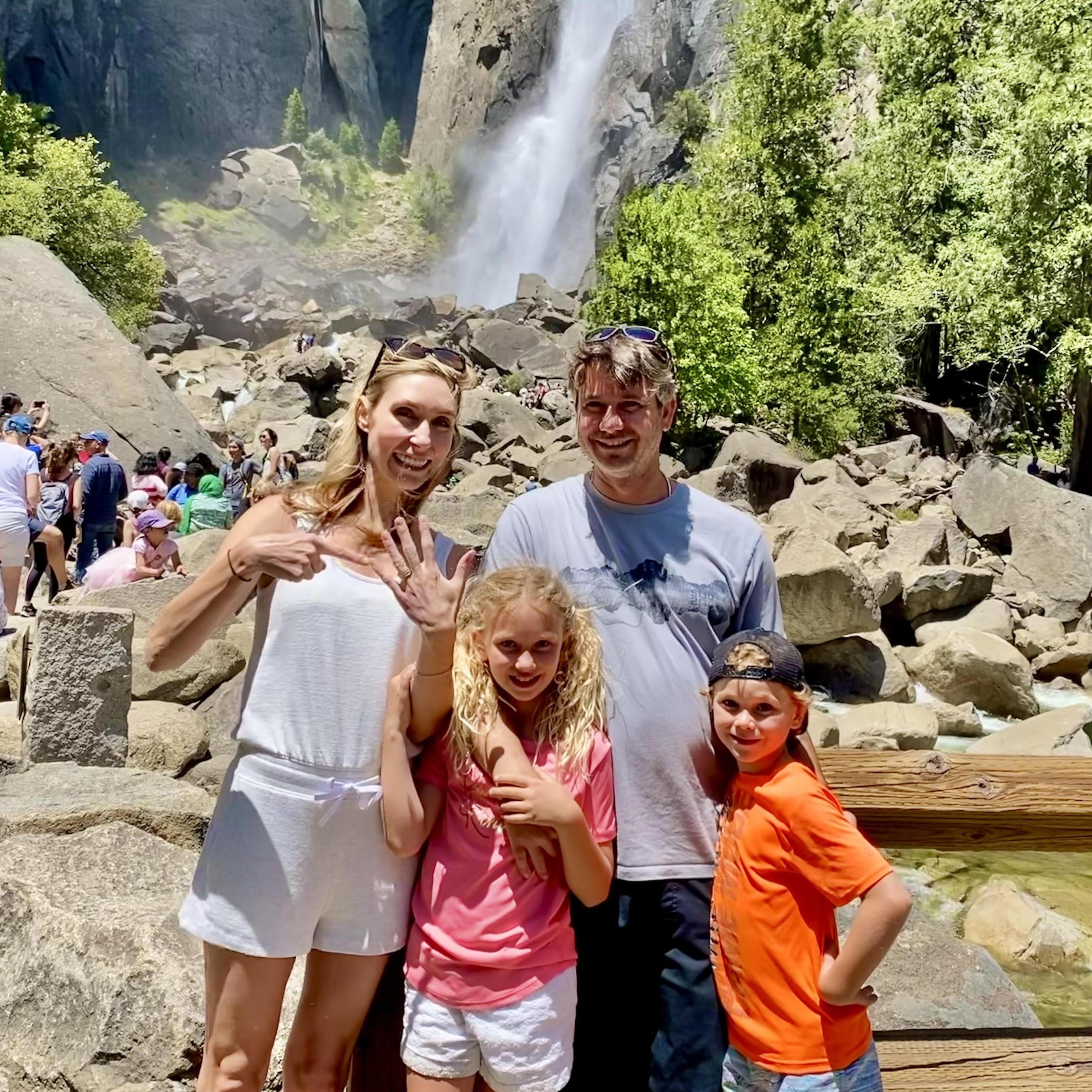 Proposal under Yosemite Falls