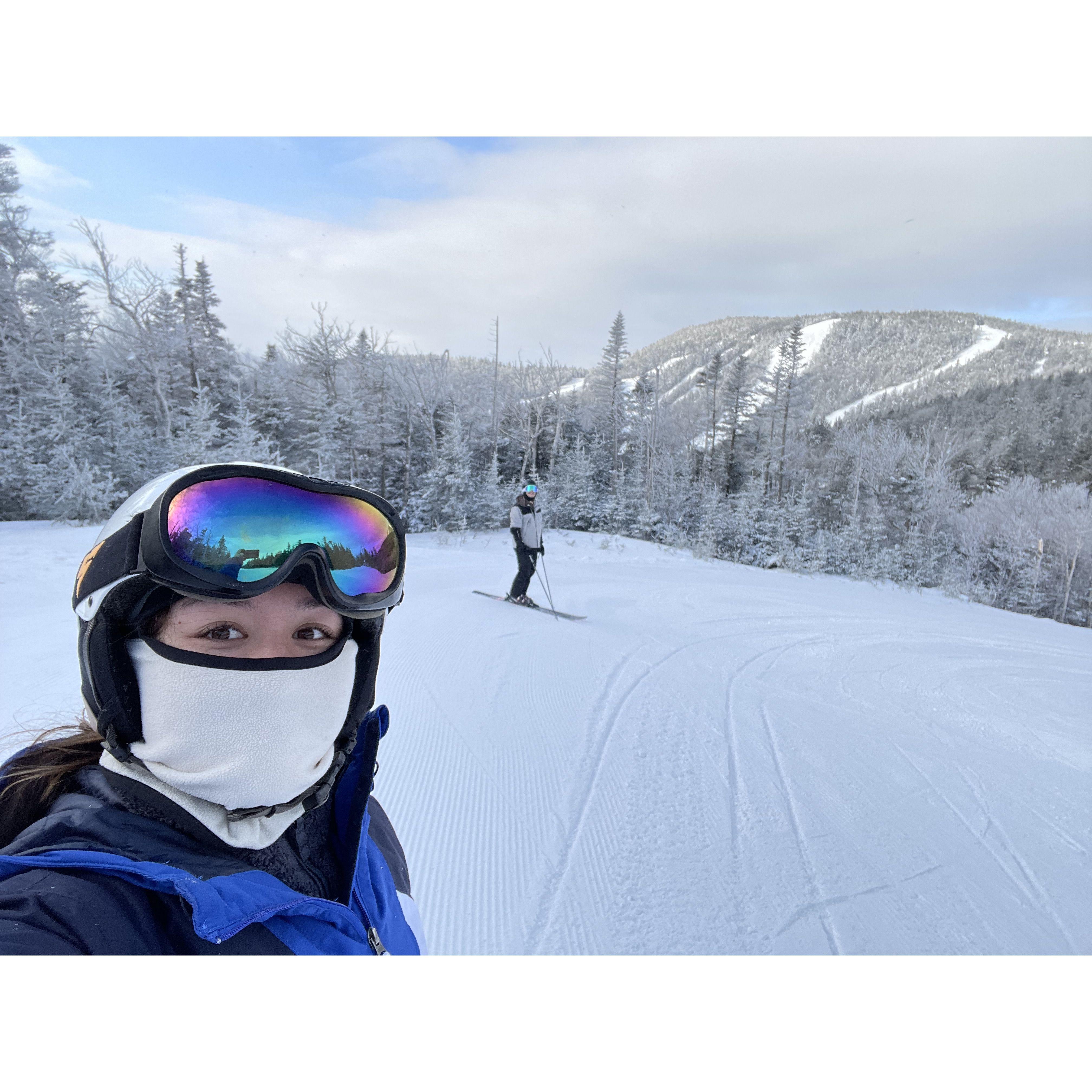 Back in the Adirondacks skiing at Gore!