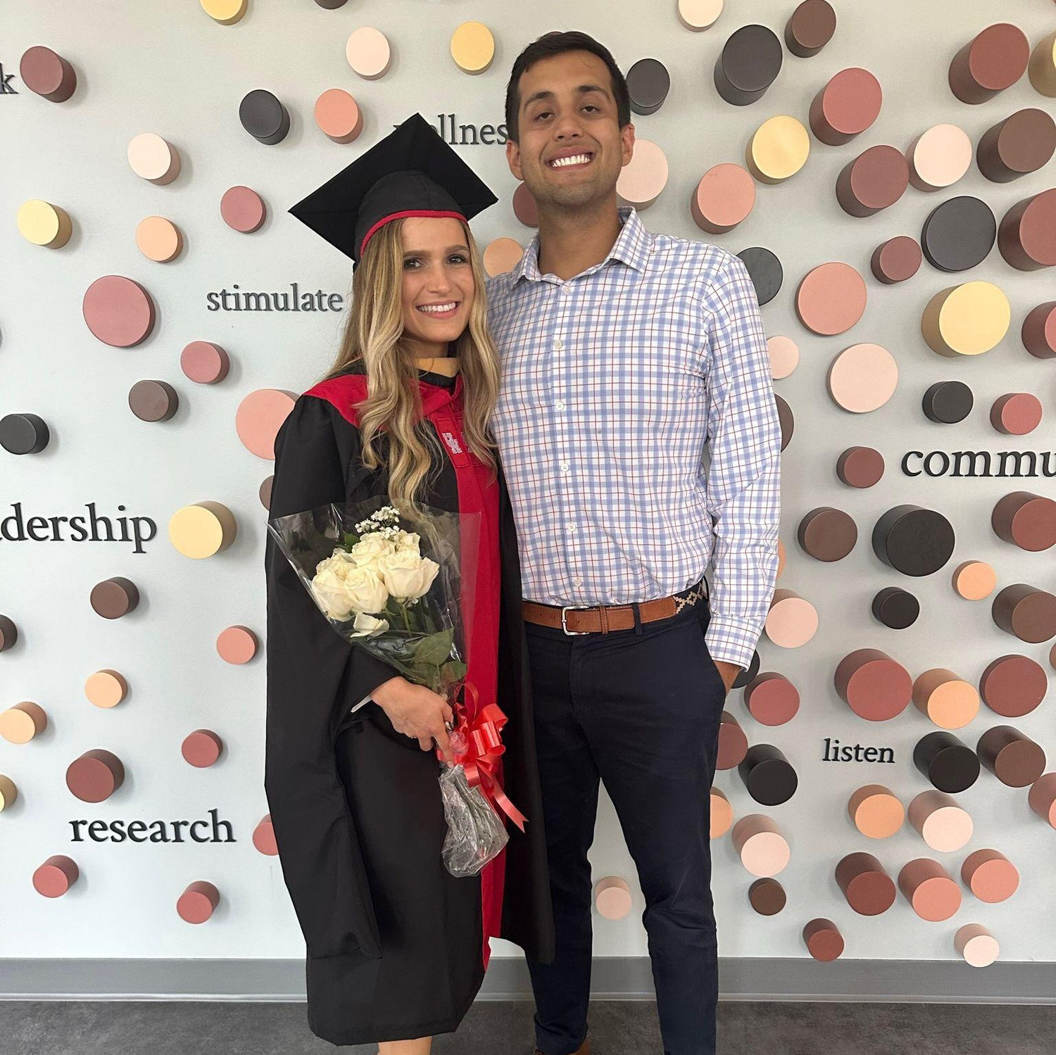 Madelyn's grad school graduation 2023!