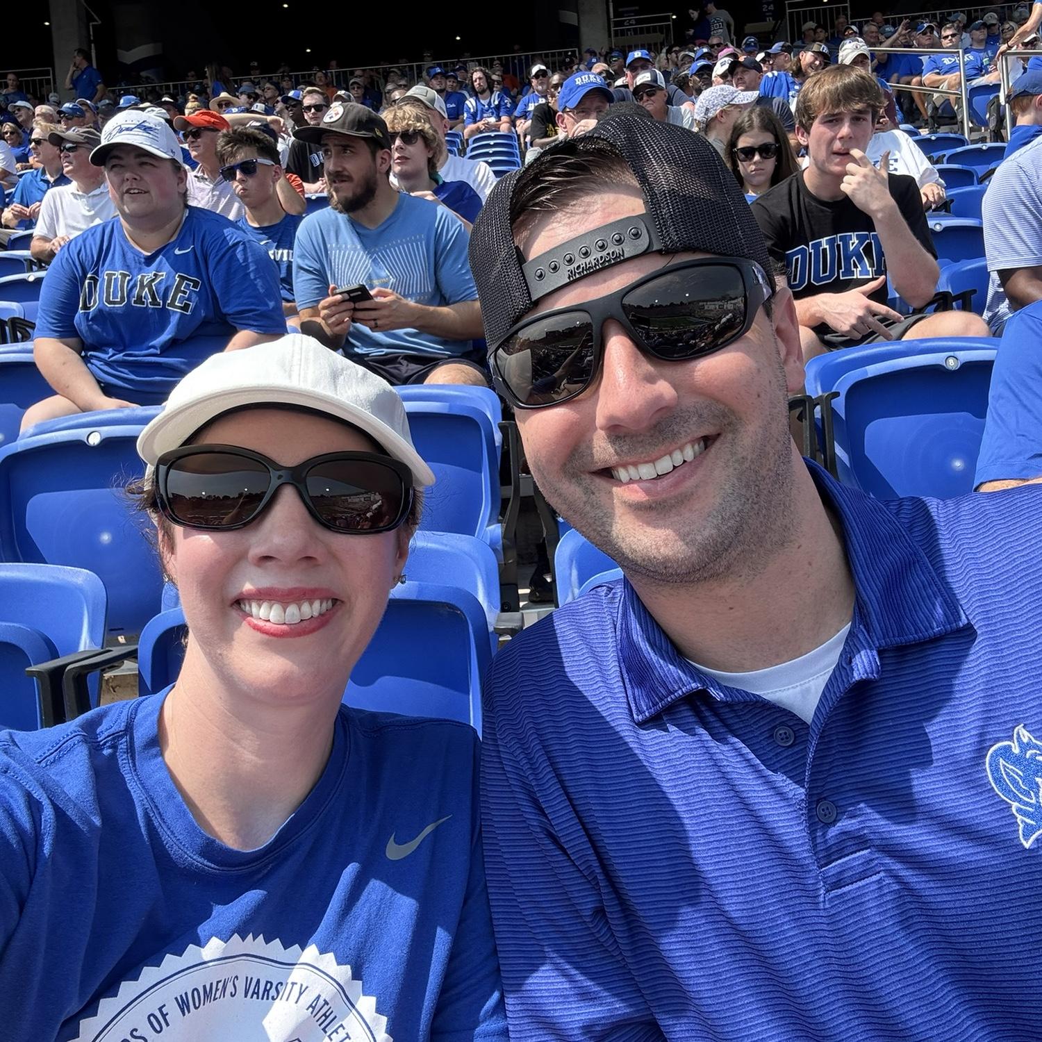 Duke football game -September 2025
