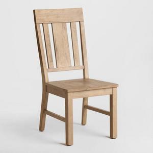 Wood Leona Farmhouse Side Chairs Set Of 2