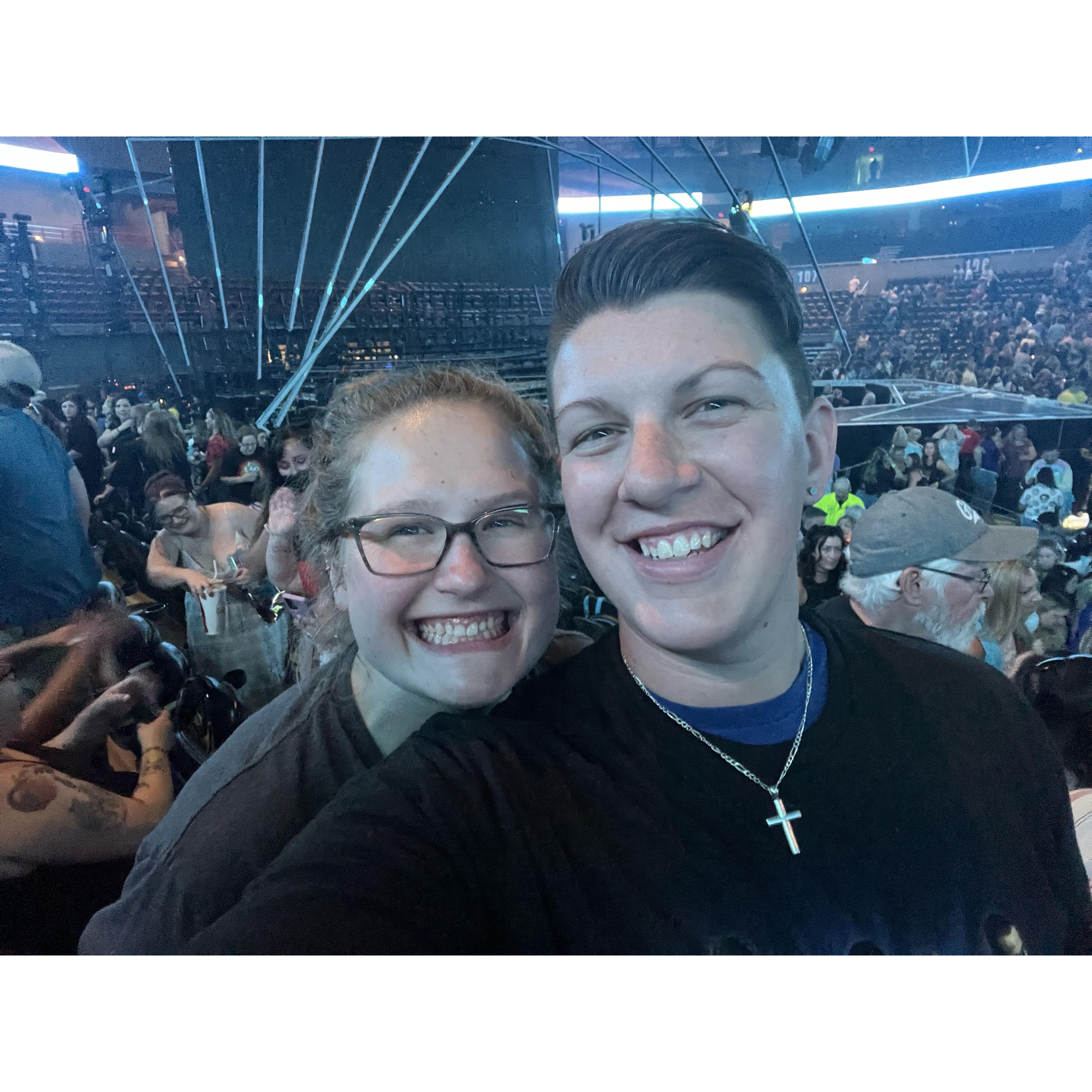 Megan's childhood dream came true: seeing The Backstreet Boys in concert.
