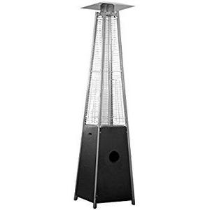 AZ Patio Heaters Patio Heater, Quartz Glass Tube in Hammered Bronze