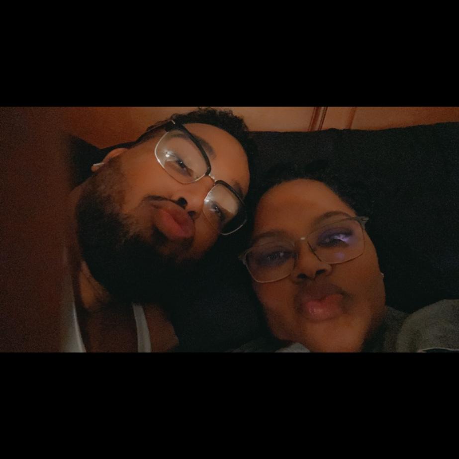 Hugs and kisses from the Mr. And Mrs👰🏽🤵🏽💍❤️