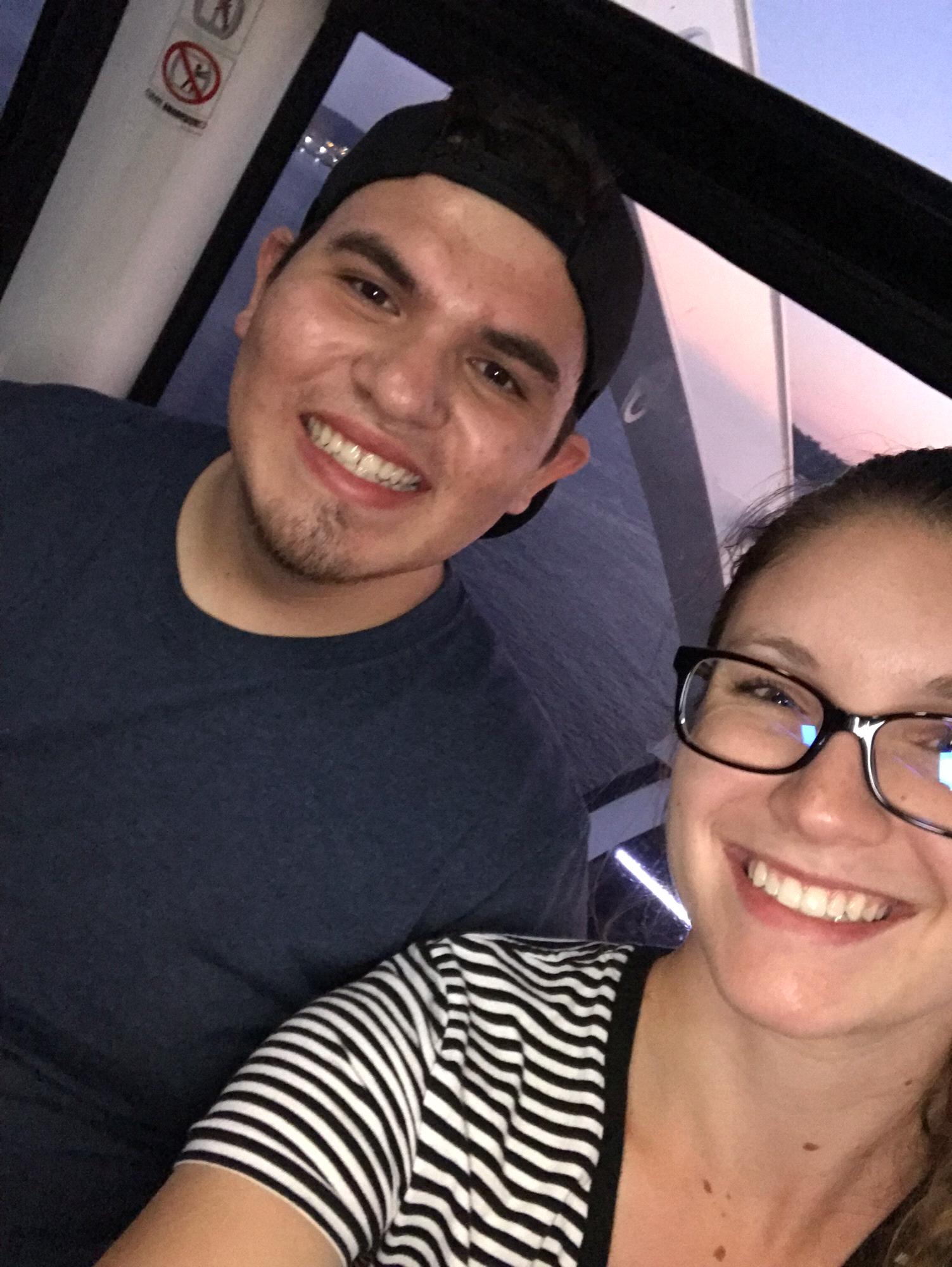 Farris Wheel in Seattle at sunset!