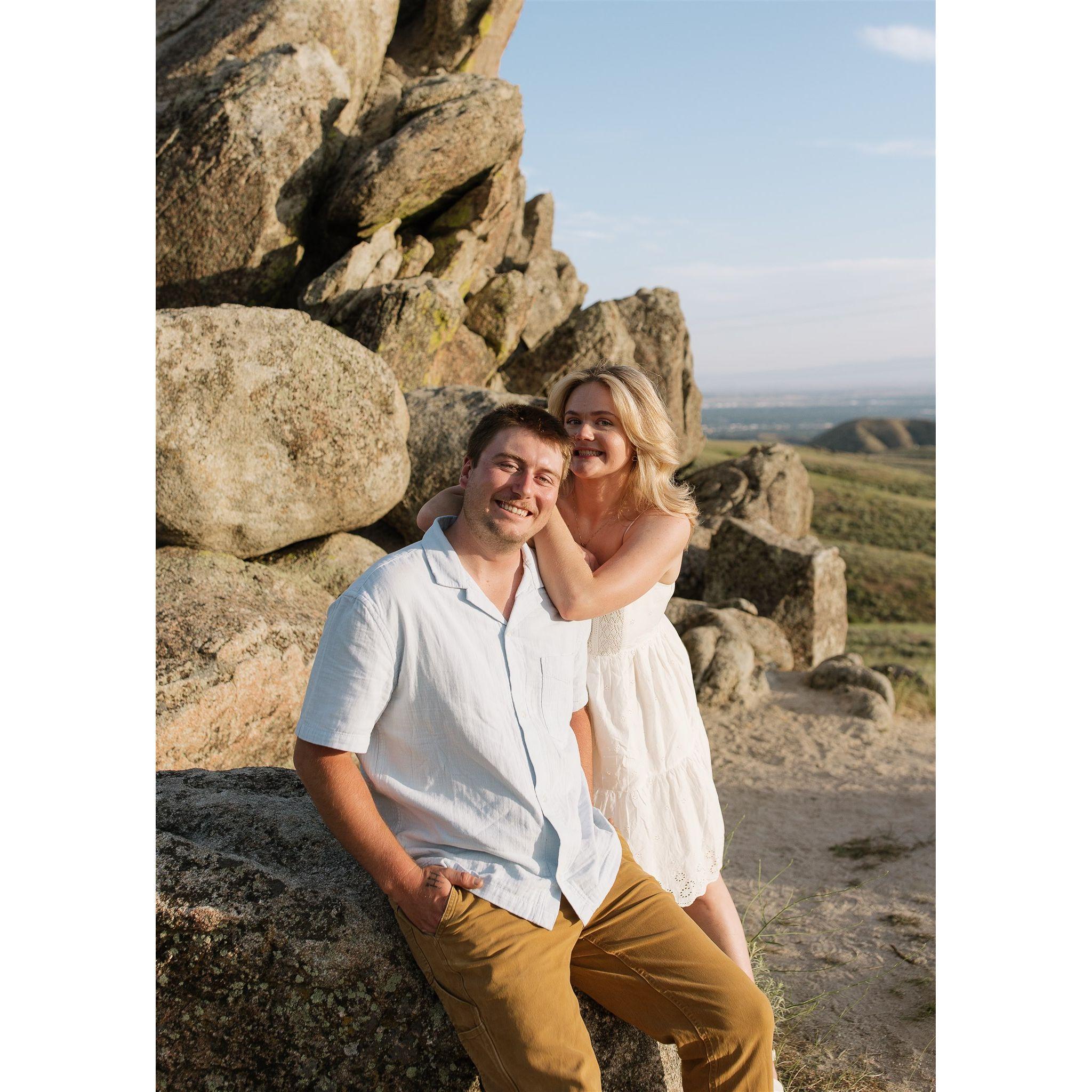 Our first awkward family portorait