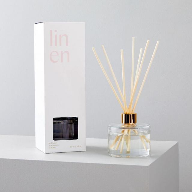 Naturalist Homescent Collection, Linen, Diffuser, Light Gray