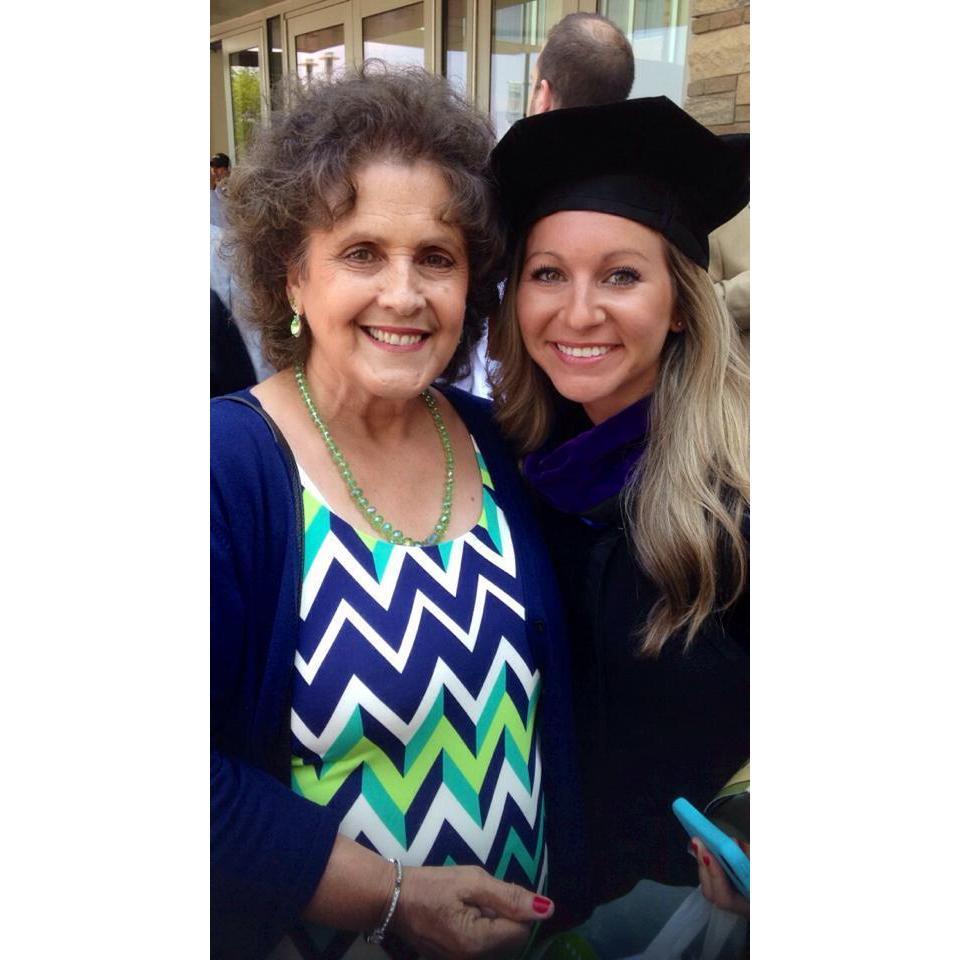 Brit and her grandmother, Carolyn Bragg at her law school graduation.