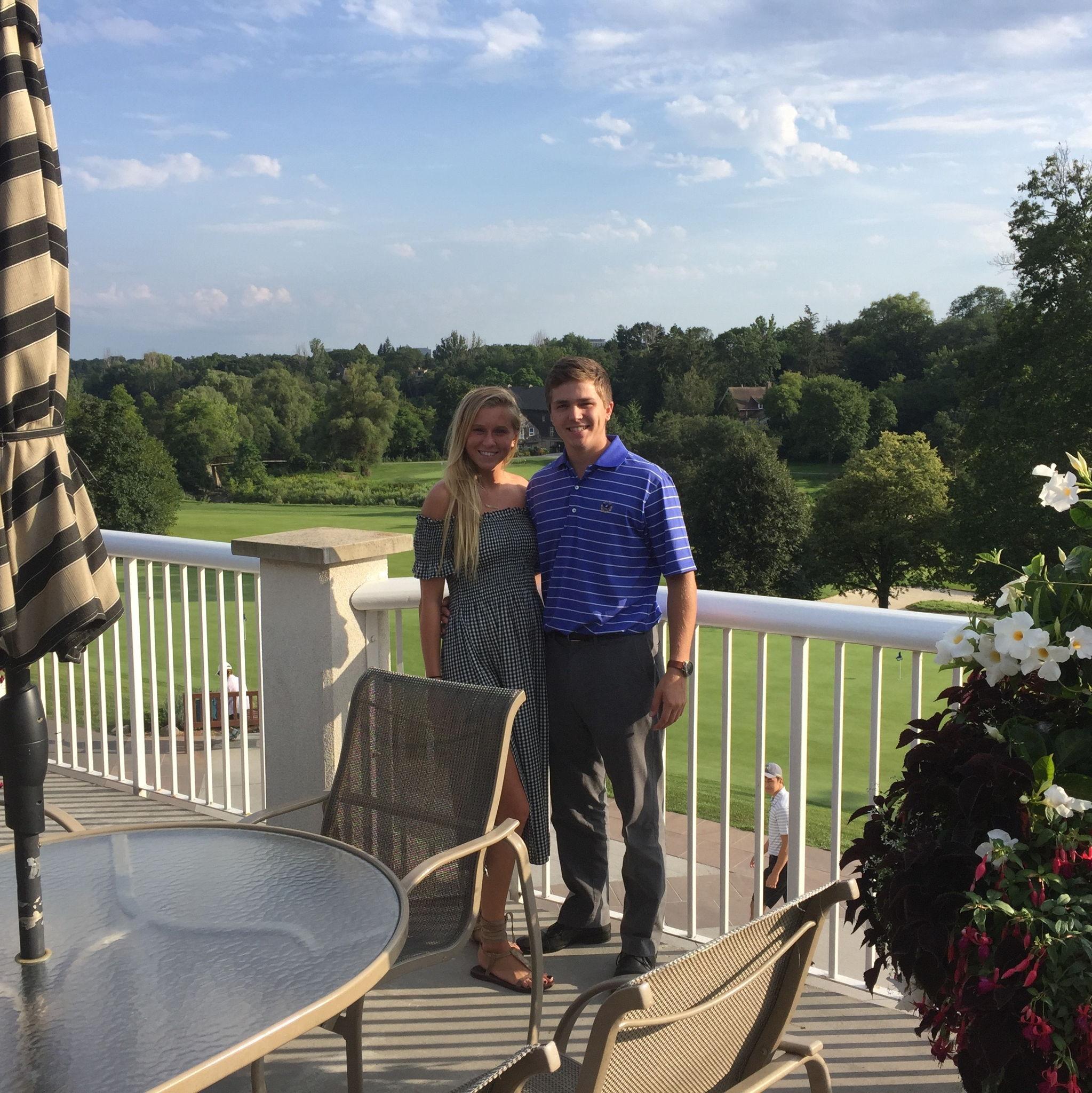 Sam's first time to Canada :)