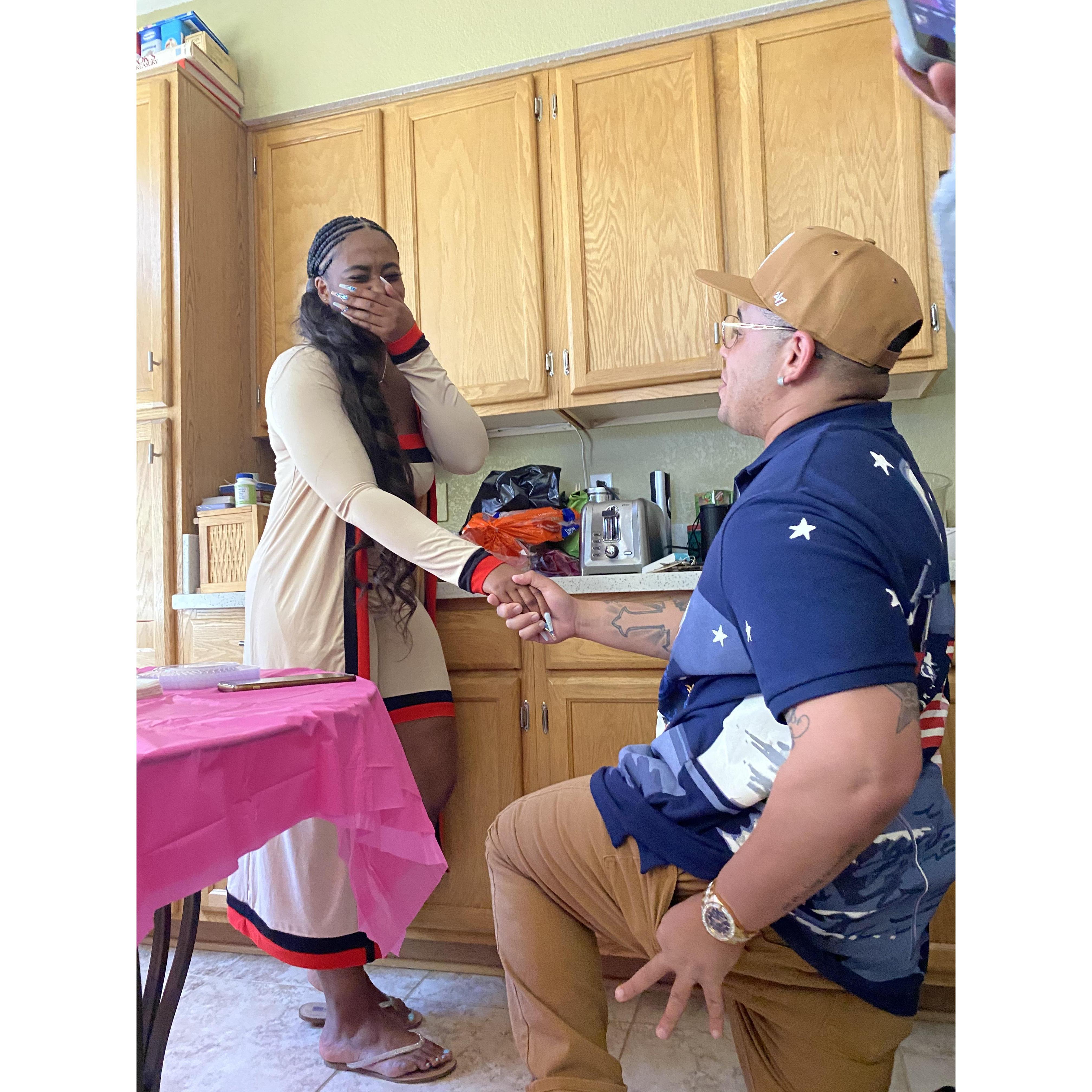 The proposal!