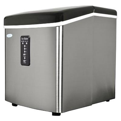 NewAir 28 lbs. Portable Ice Maker - Stainless Steel AI-100