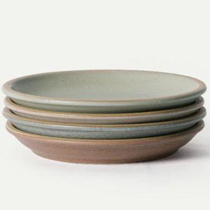 Harvest Dessert Plates Quartet - Multicolor