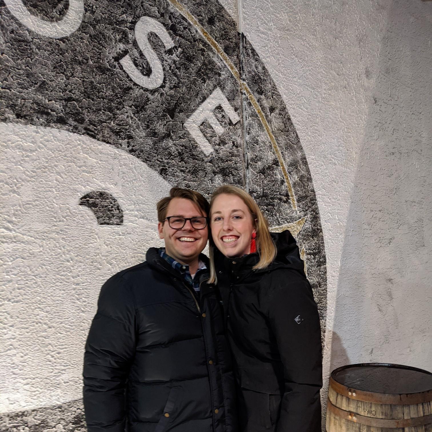 Our Engagement! Feb 7, 2020 at Goose Island in Philly.