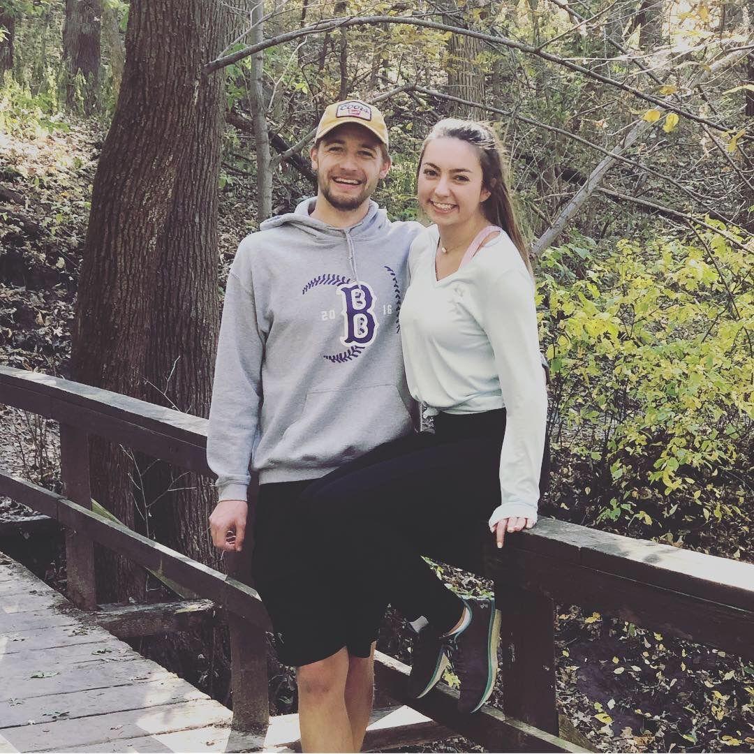 Enjoying a fall hike