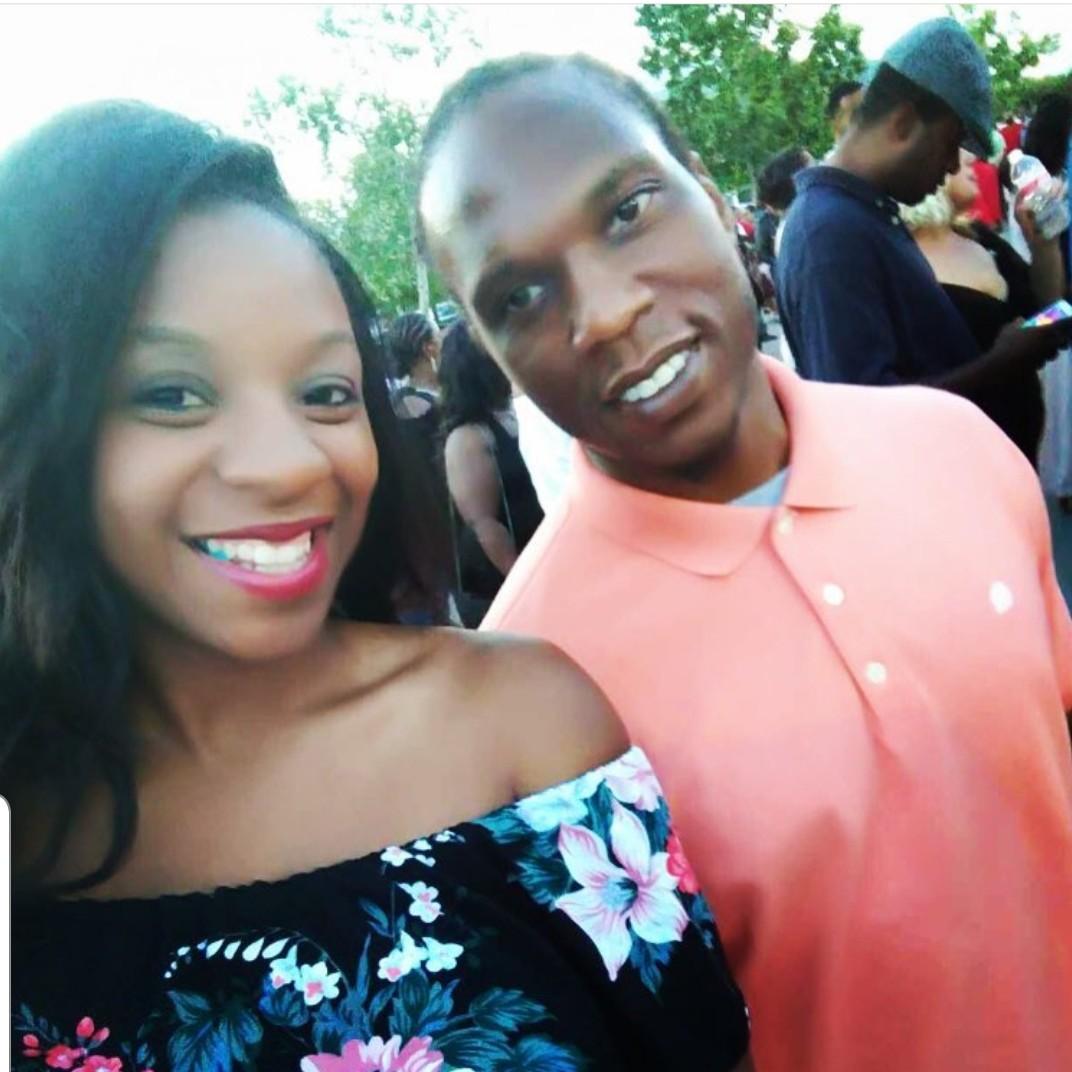 Date night at a comedy show