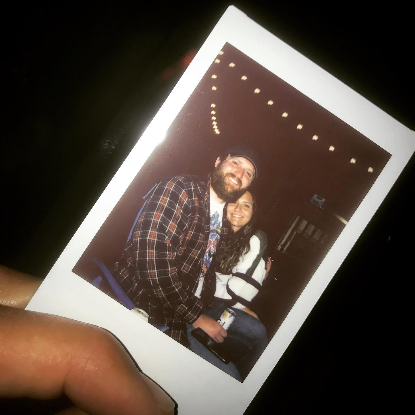 The first polaroid of us to ever exist, August 2020