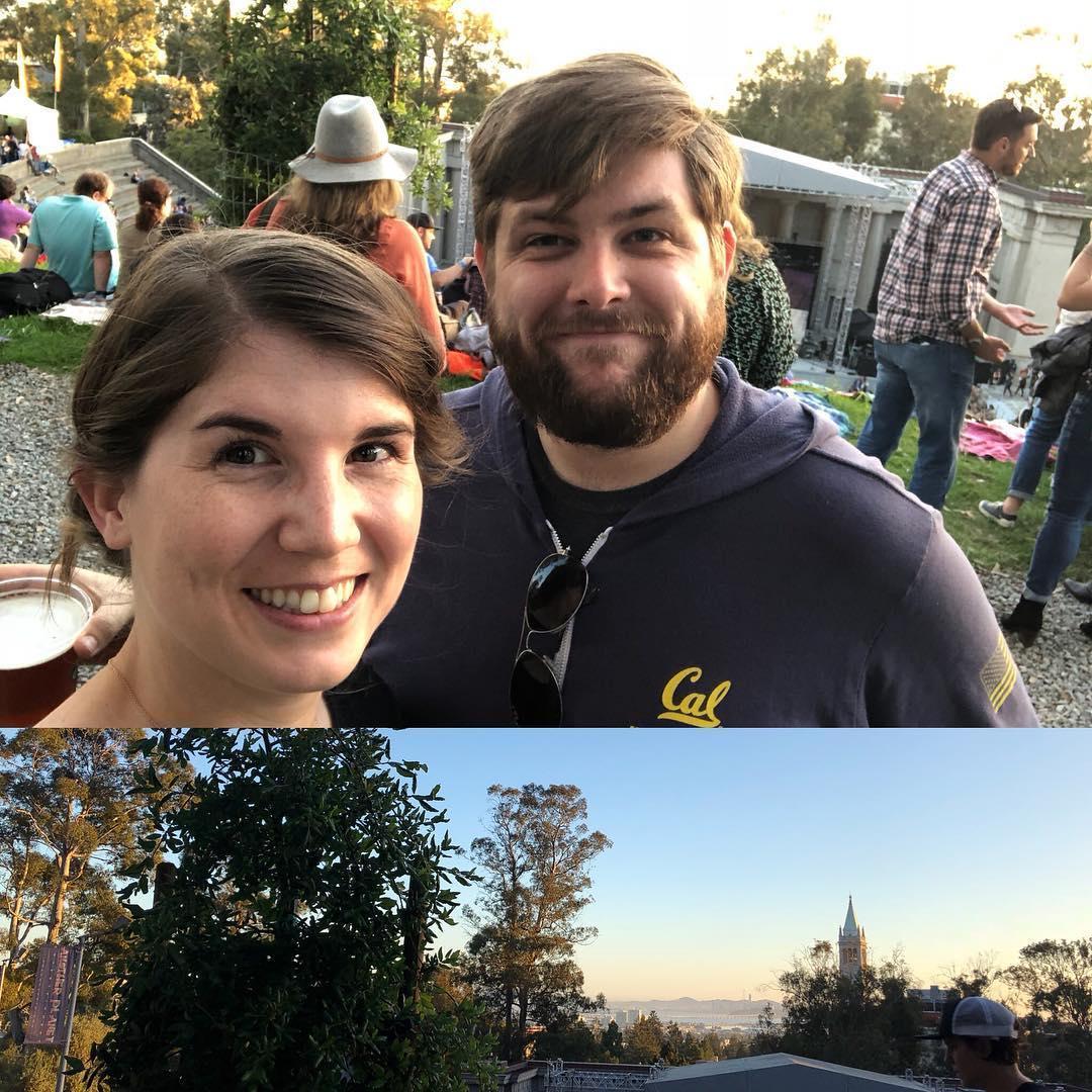 At a Ray LaMontagne concert over summer :)