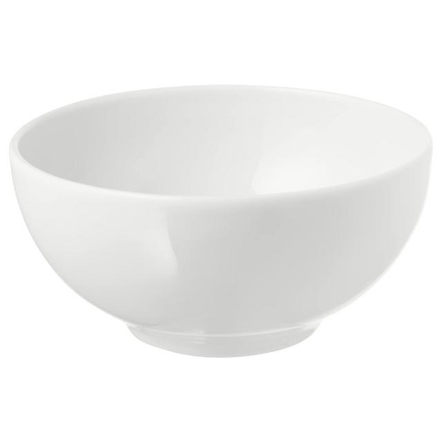 GODMIDDAG serving plate, white, 14x9 - IKEA