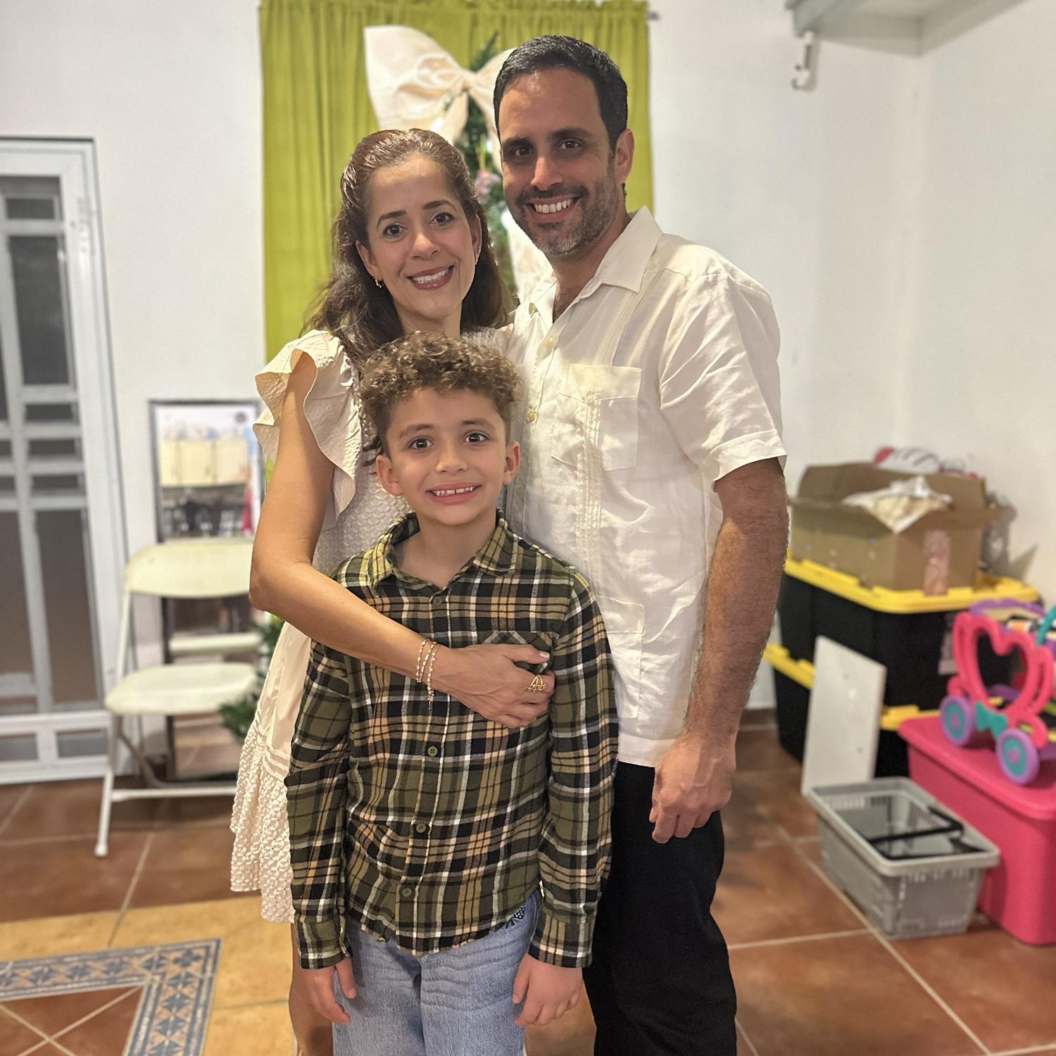 Con el príncipe Enzo Manuel 🥰