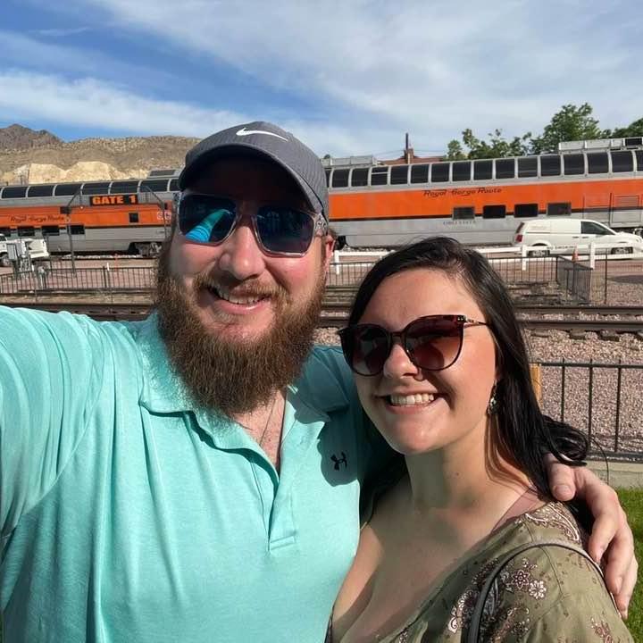 Our first big vacation to Colorado. Royal Gorge Train, 2022