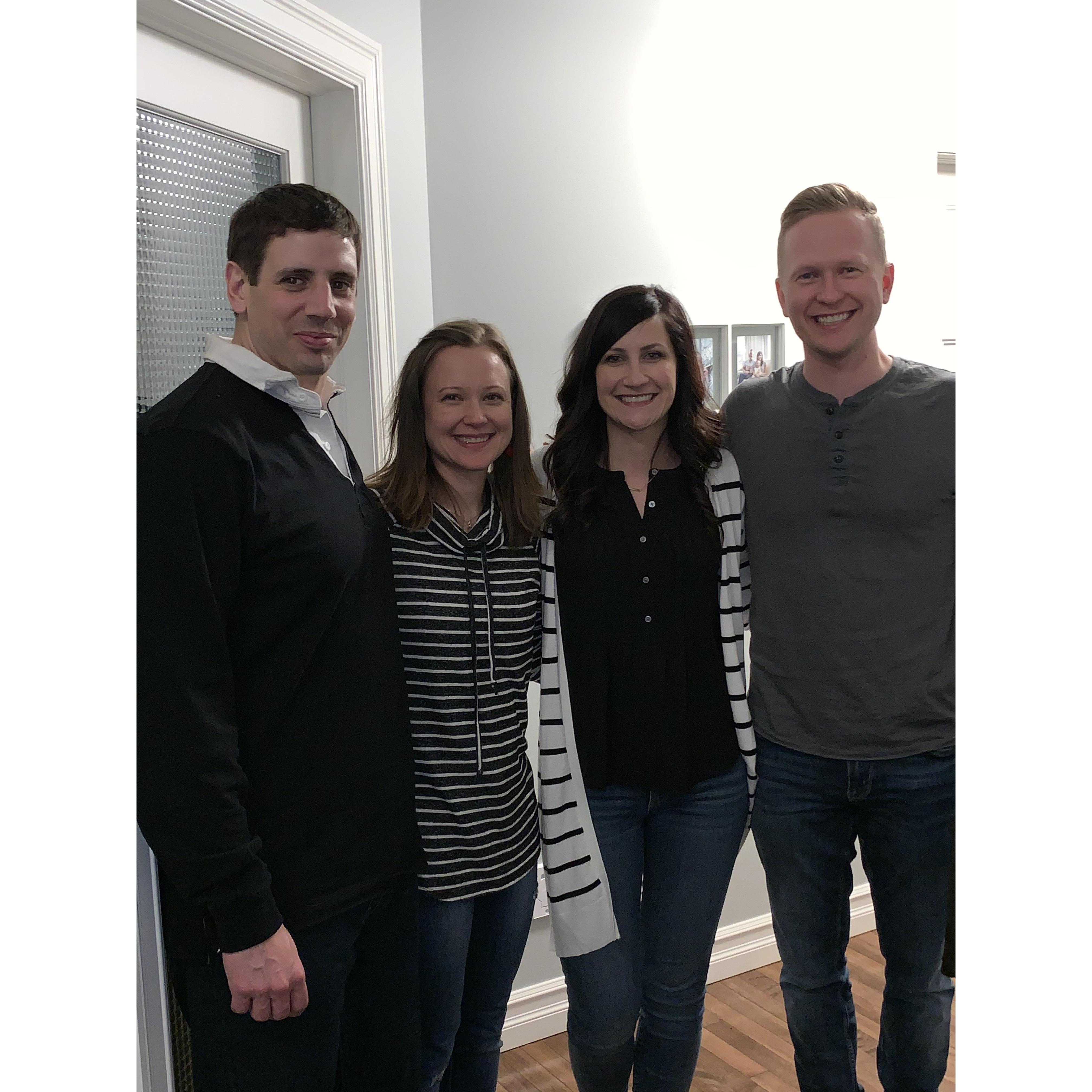 When Matt met the rest of my family, March 2019