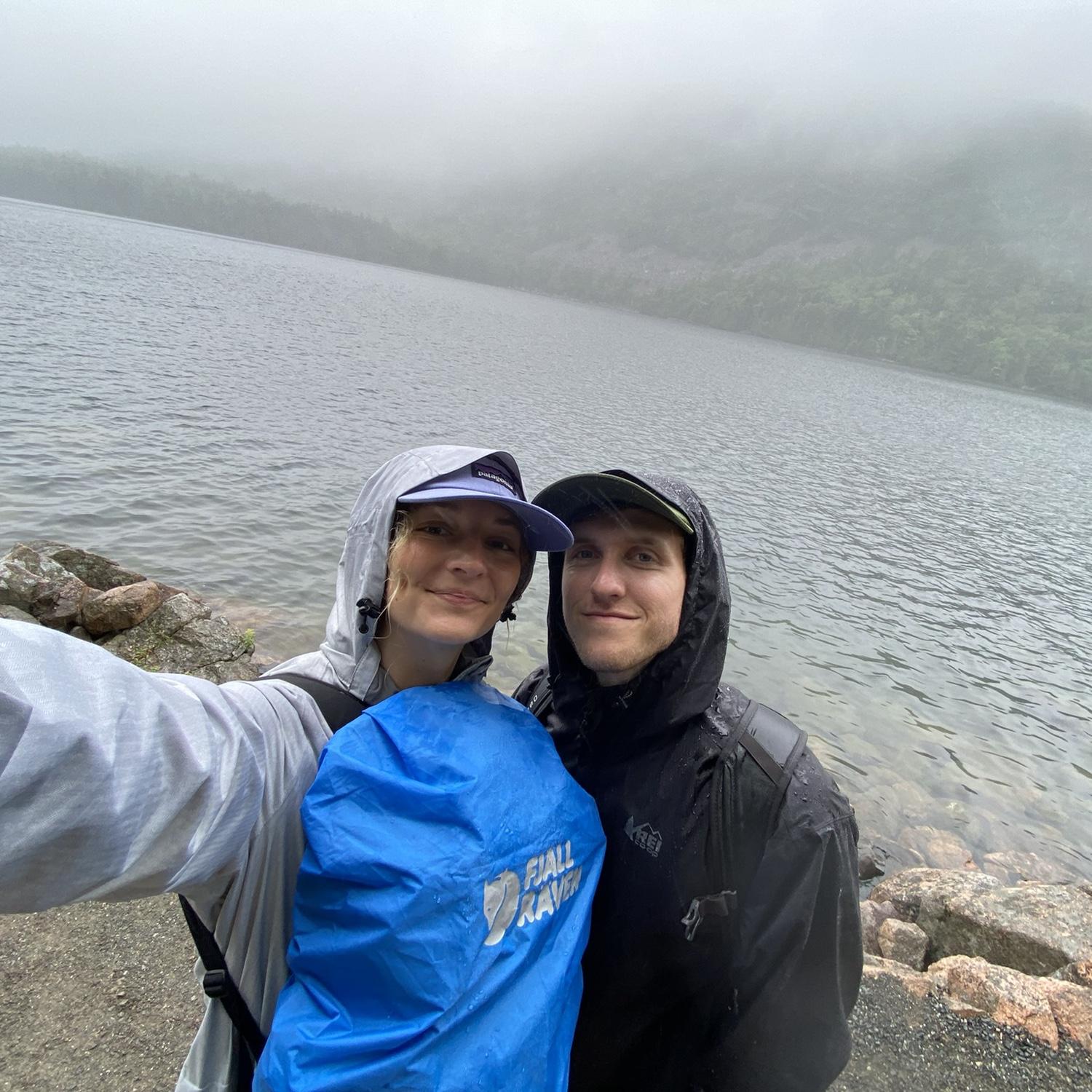 First time in Acadia wasnt the best views but still had the best time