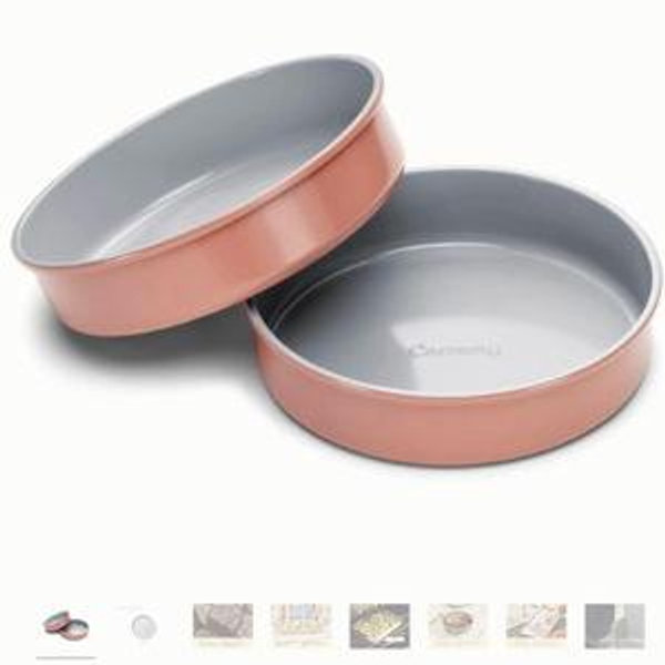 Caraway Perracotta Circle Pan Duo