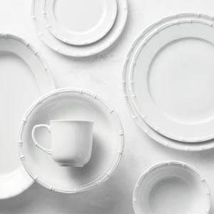 Pillivuyt Bamboo Porcelain 16-Piece Dinnerware Sets