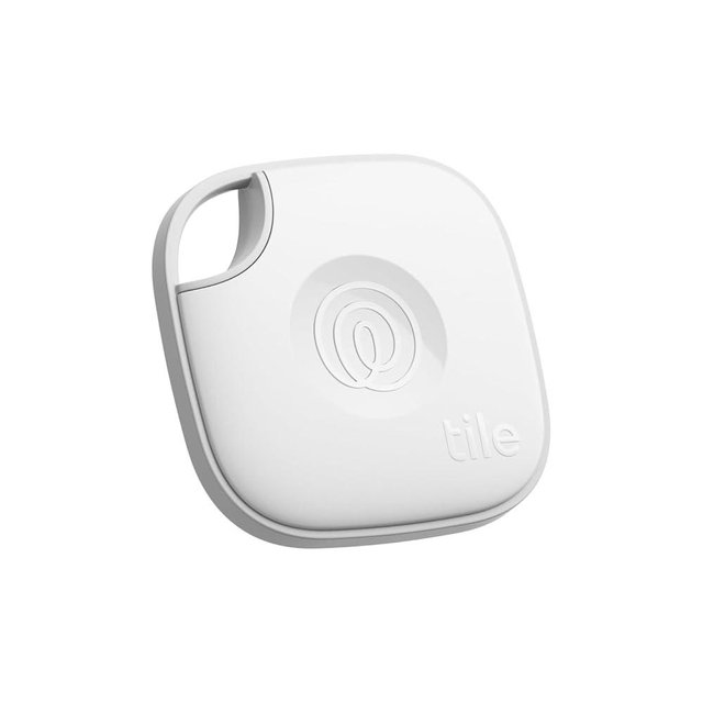 Tile by Life360 Mate (2024) Bluetooth Tracker, Keys Finder and Item Locator for Keys, Bags and More. Phone Finder. Both iOS and Android Compatible. 1-Pack (White)