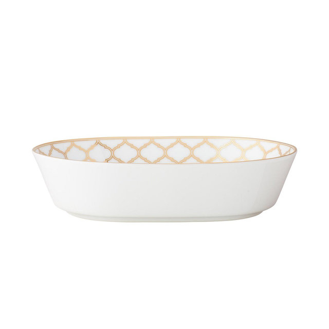 Noritake Eternal Palace Gold Oval Vegetable Bowl, 32 OZ