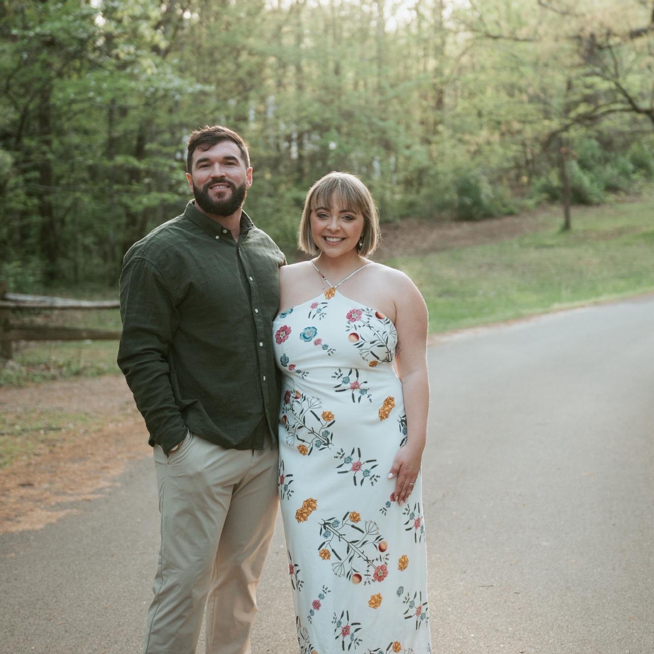 Engagement pictures where we met! Maryville College