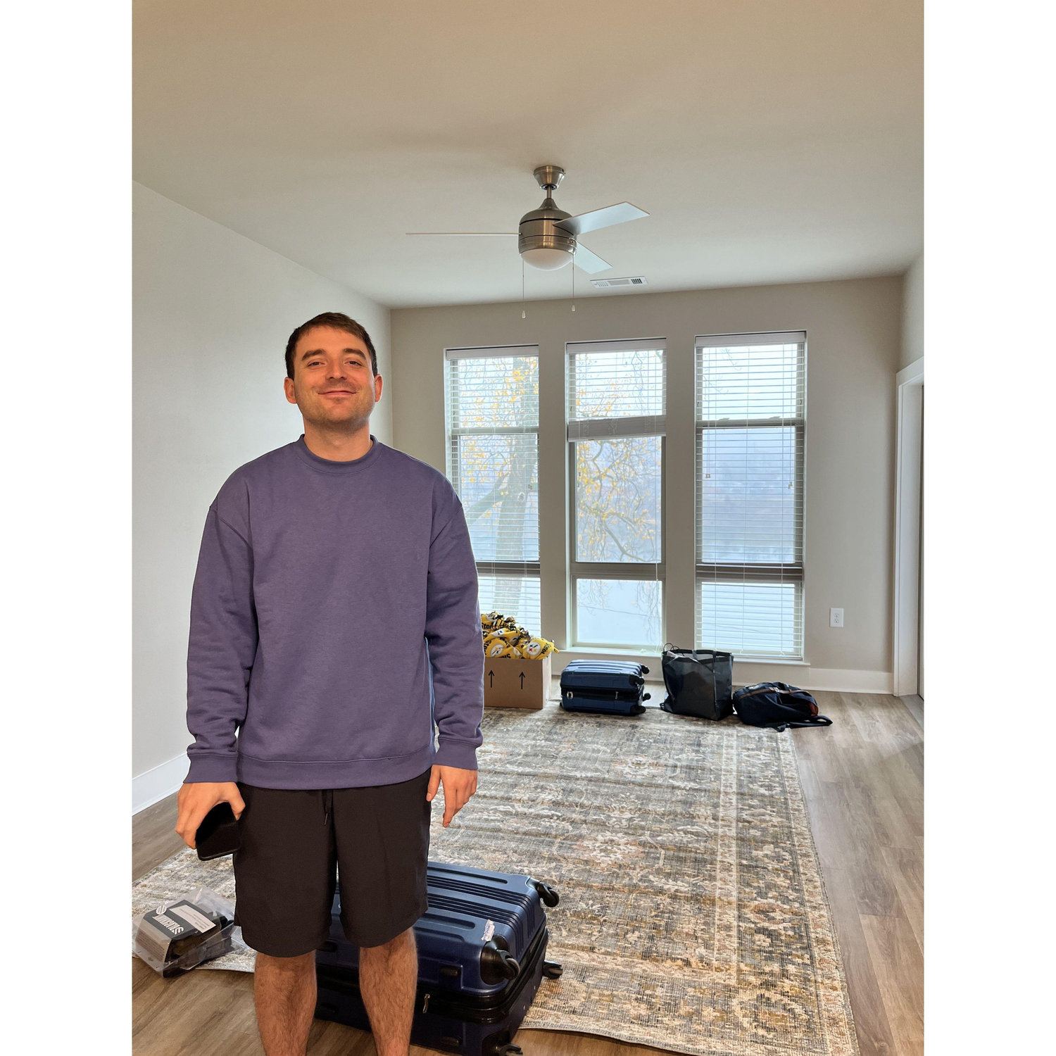 We moved to Little Rock! Our first apartment π