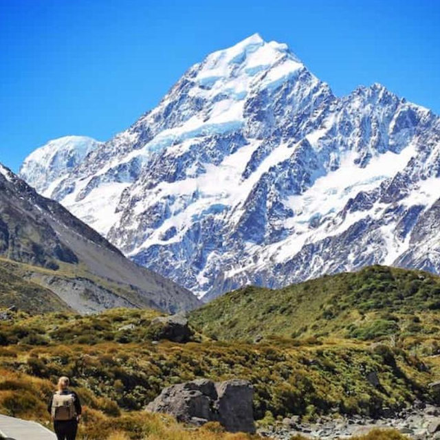 Dinner on Mt. Cook