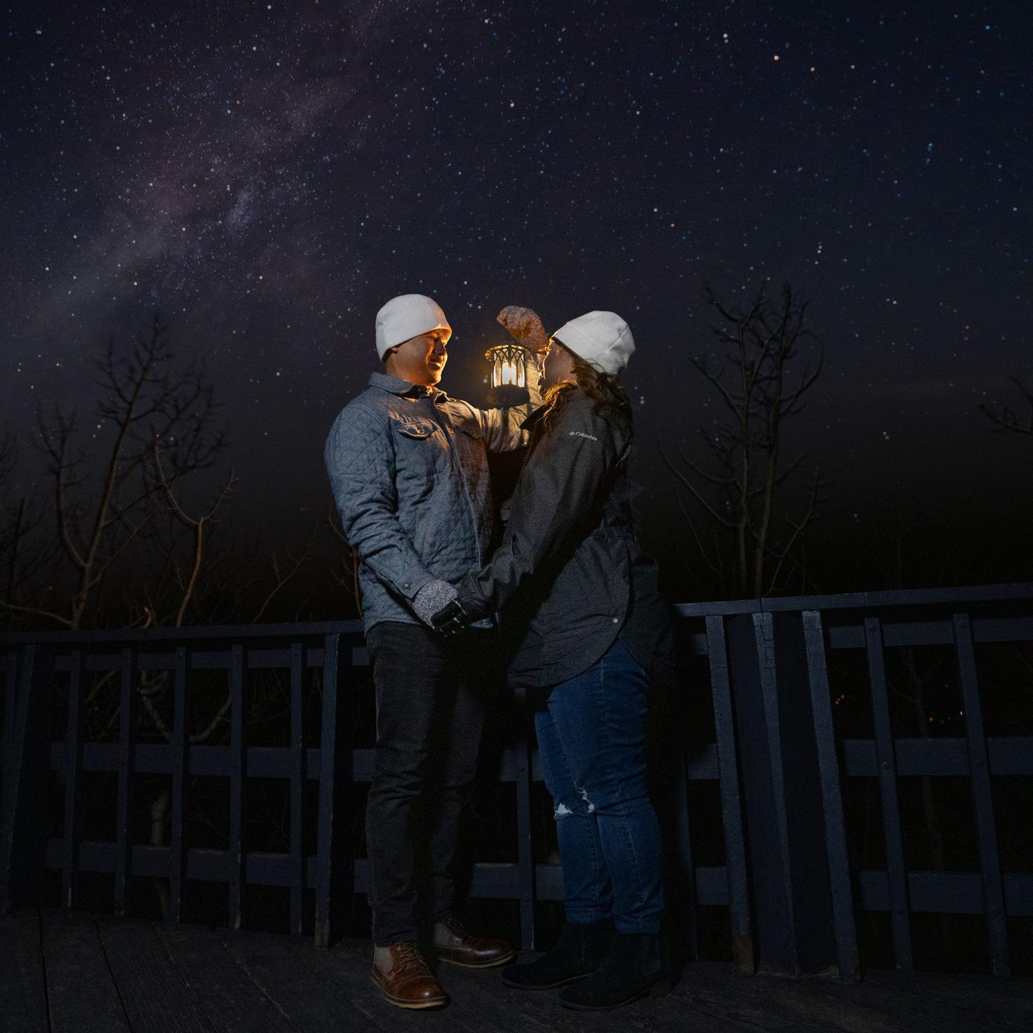 Got a glimpse of partial milky way during this shoot.
