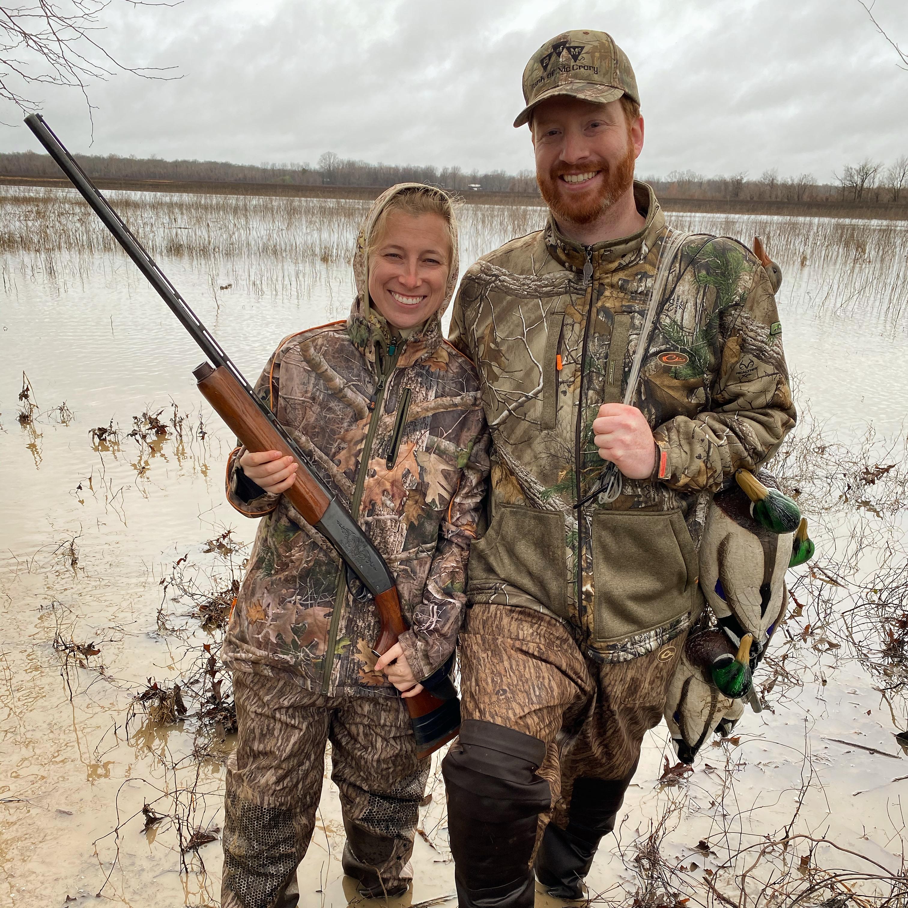 We thought we'd give duck hunting a shot... we missed