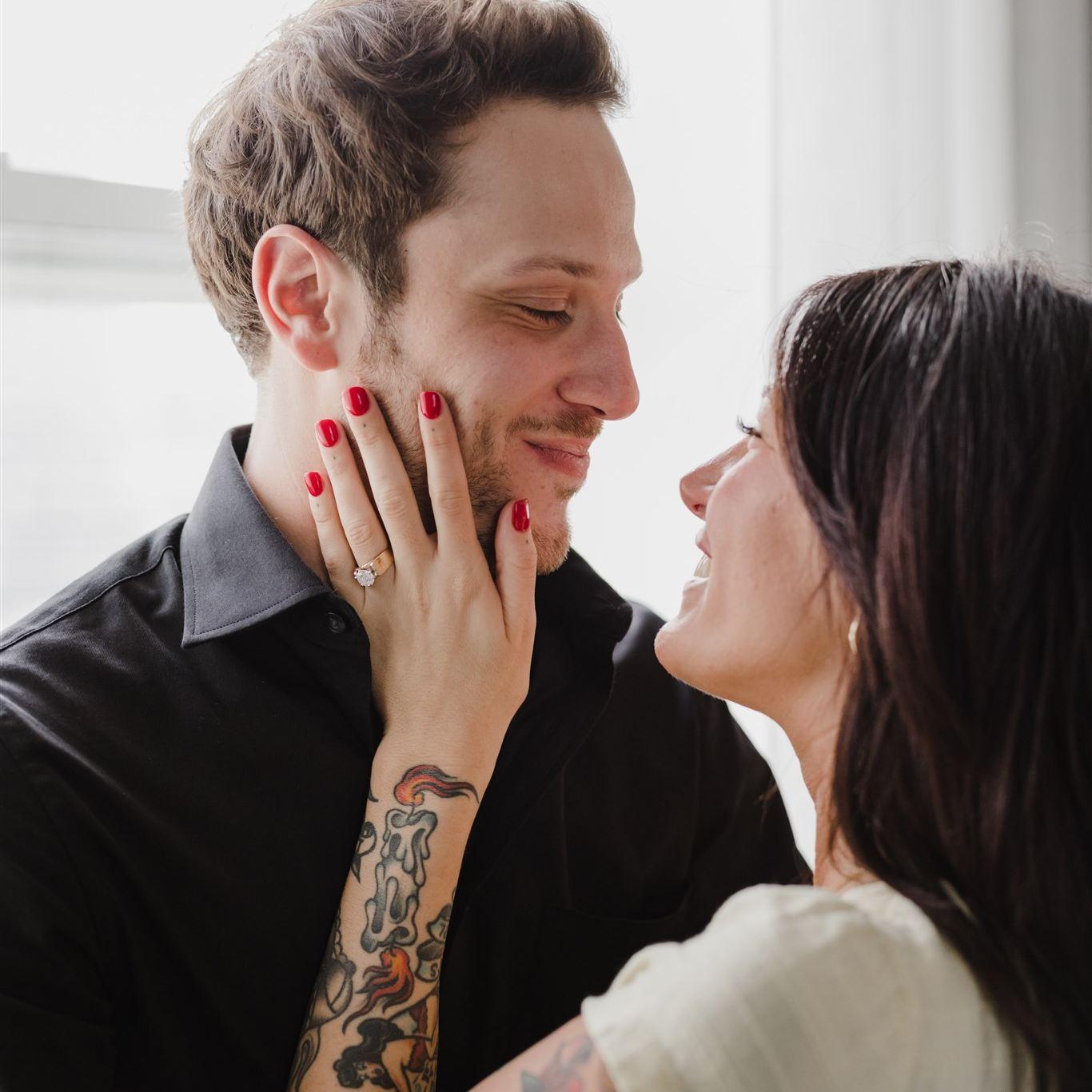 Matt popped the question in the Johnny Cash Suite of the Berkely Hotel in Asbury Park NJ on April 23rd 2022