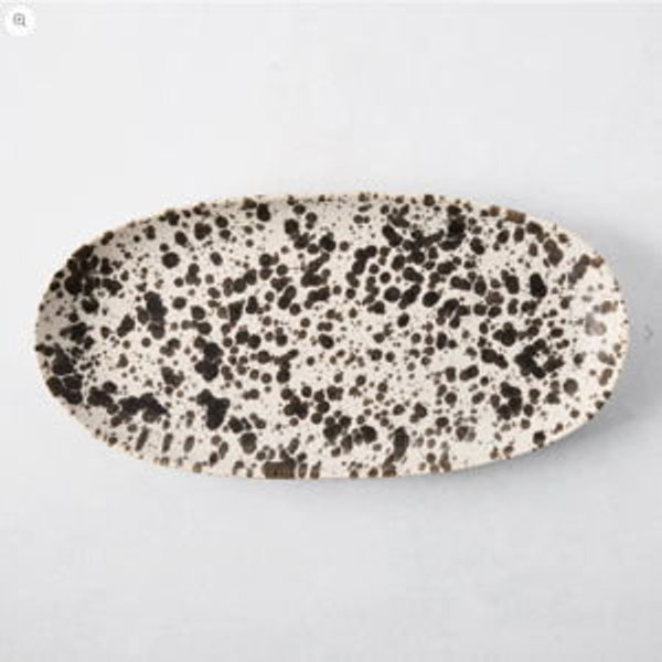 Nuno Splatter Stoneware Serve Platter - Hudson Grace