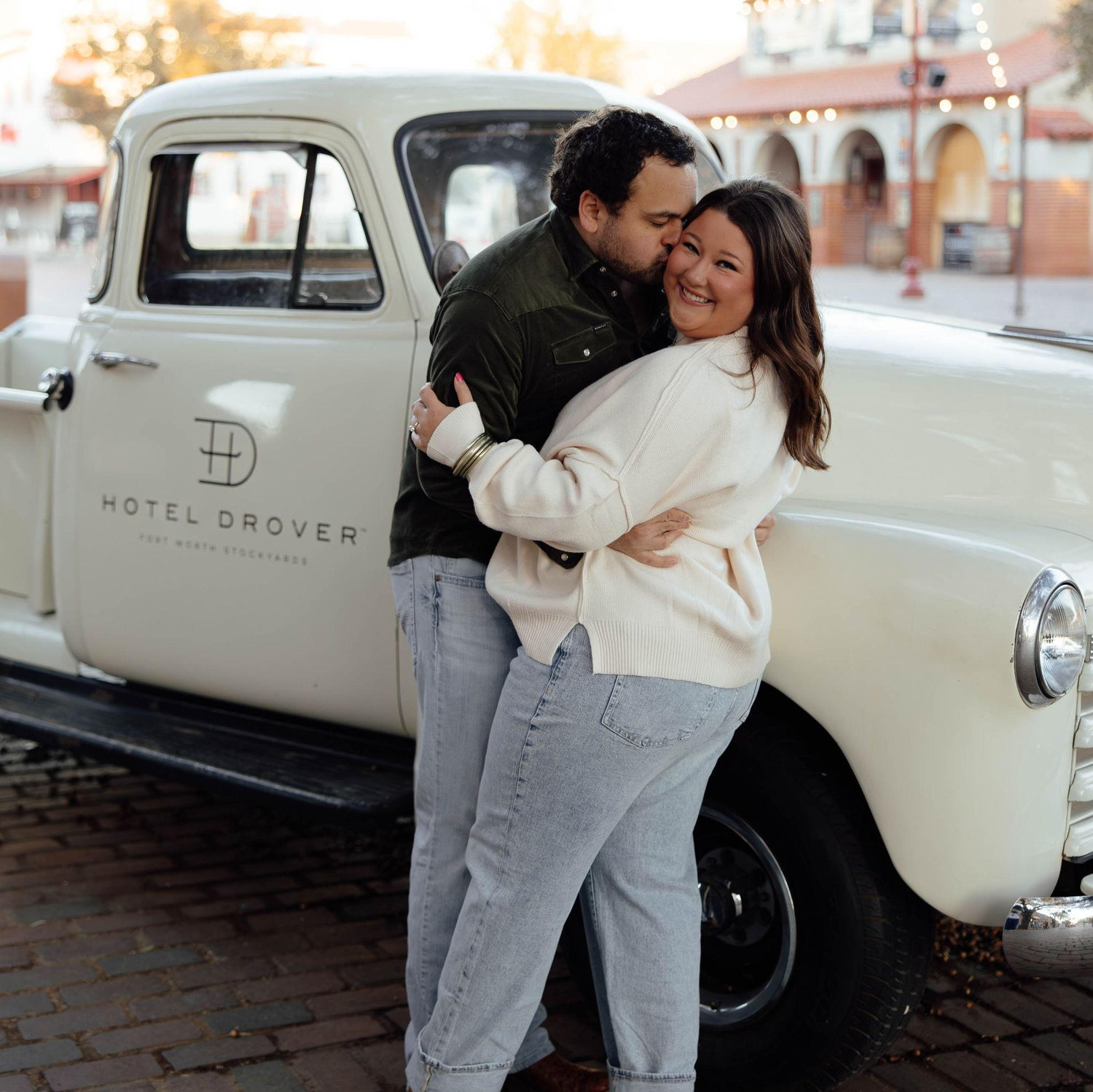 Engagement pictures in the Fort Worth Stockyards!