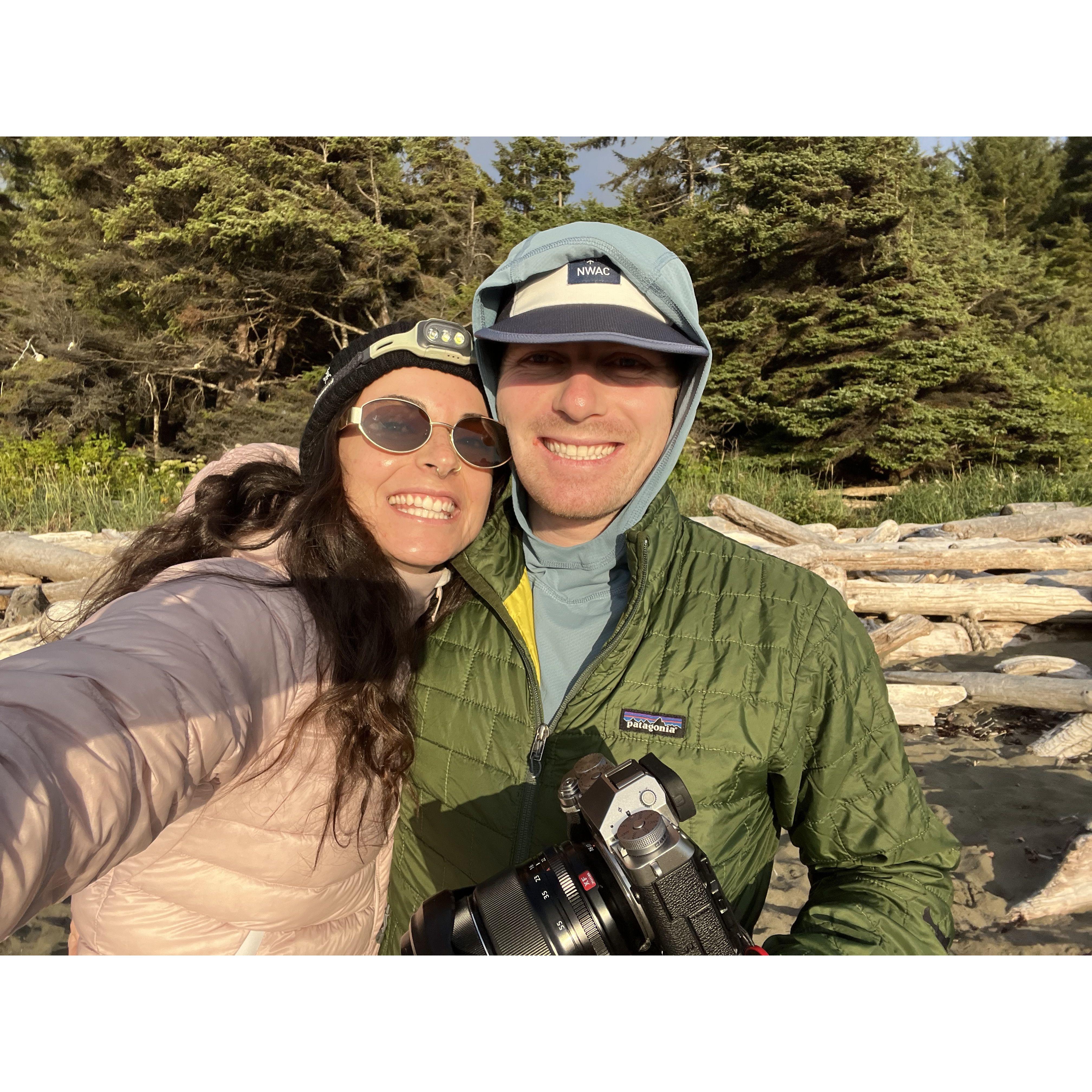 Backpacking on ShiShi Beach