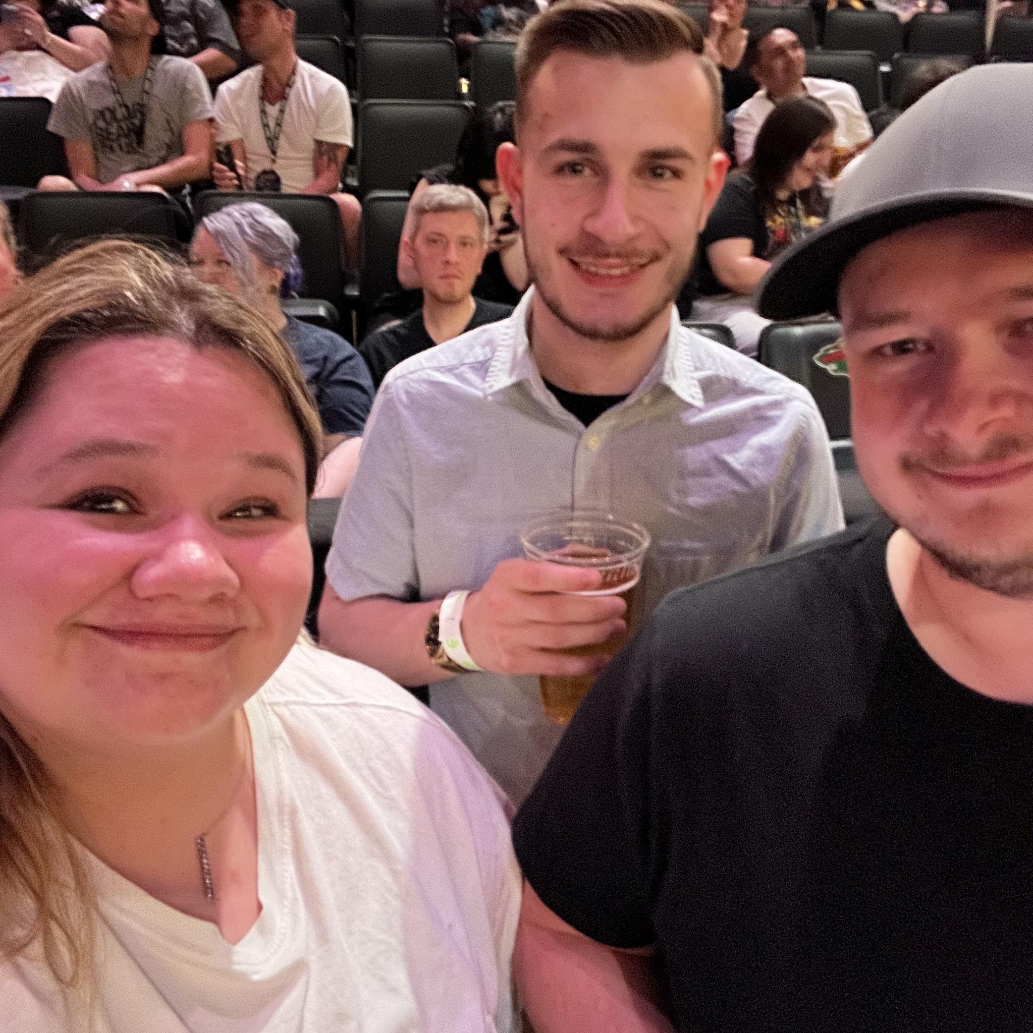 Blink 182 with Nick's Brother, John- May 2023