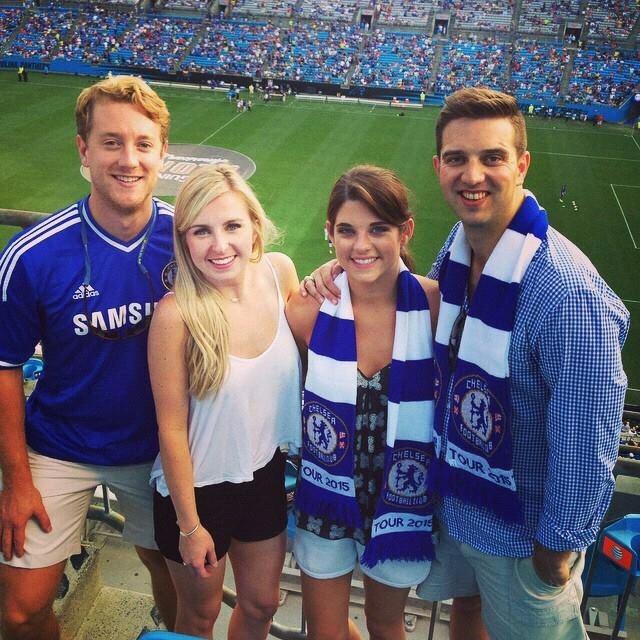Chelsea soccer game in 2015 at the Bank of America Stadium