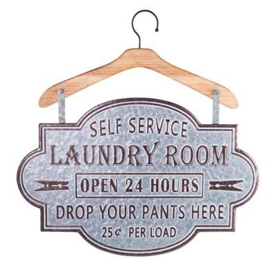 Bee & Willow® Home Galvanized Metal Laundry Wall Sign