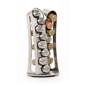 Kamenstein16-Spice Jar Stainless Steel Tower