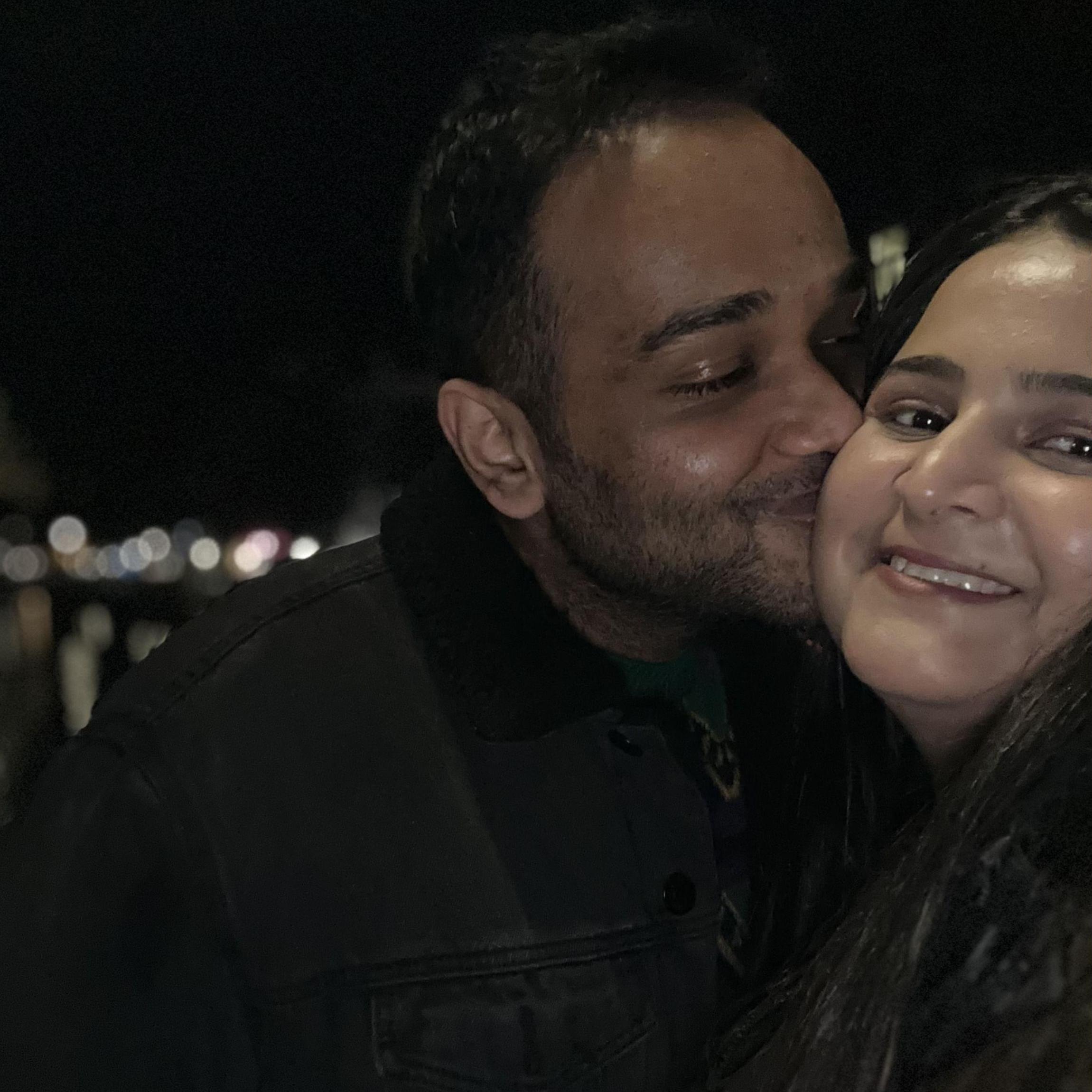 Right after saying "I love you" (not for the first time though but still special)