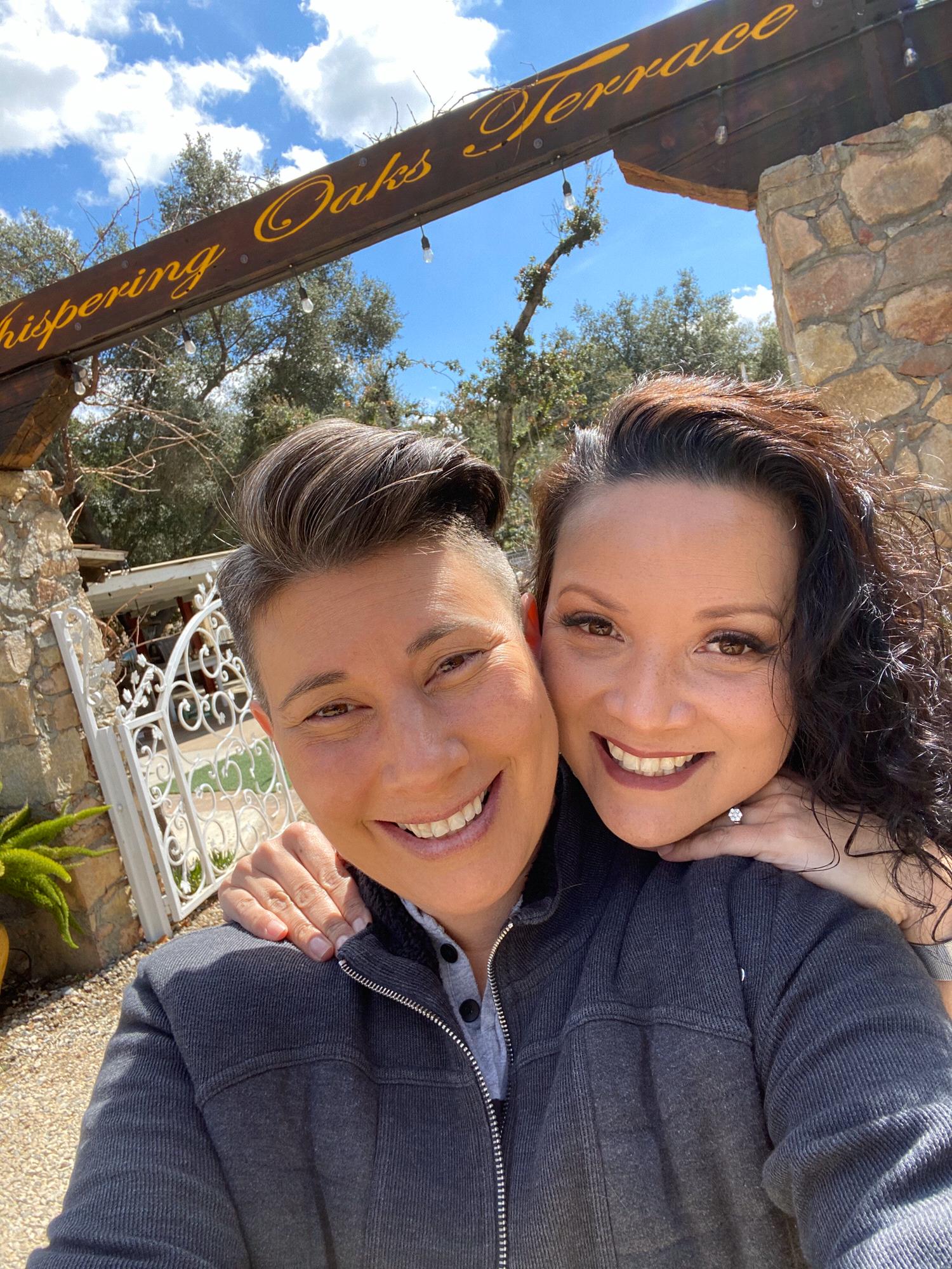 The day we picked our Venue 💕