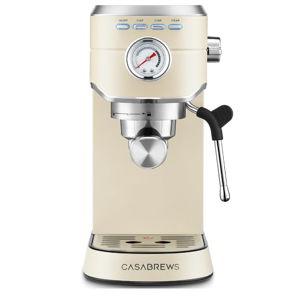 CASABREWS CM5418 Espresso Machine 20 Bar, Espresso Maker with Milk Frother Steam Wand, Stainless Steel Espresso Coffee Machine with 34oz Removable Water Tank, Gift for Mom or Dad, Gift for Him, Creamy