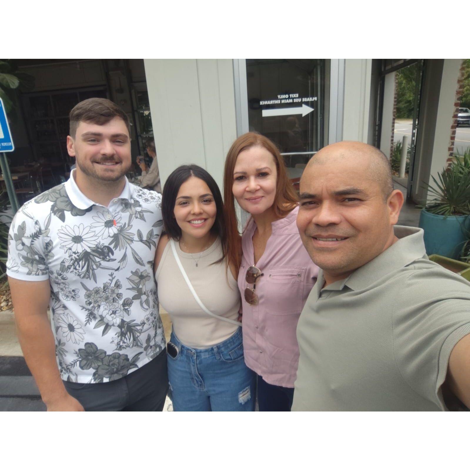 Colston's first time meeting Gabi's dad and stepmom