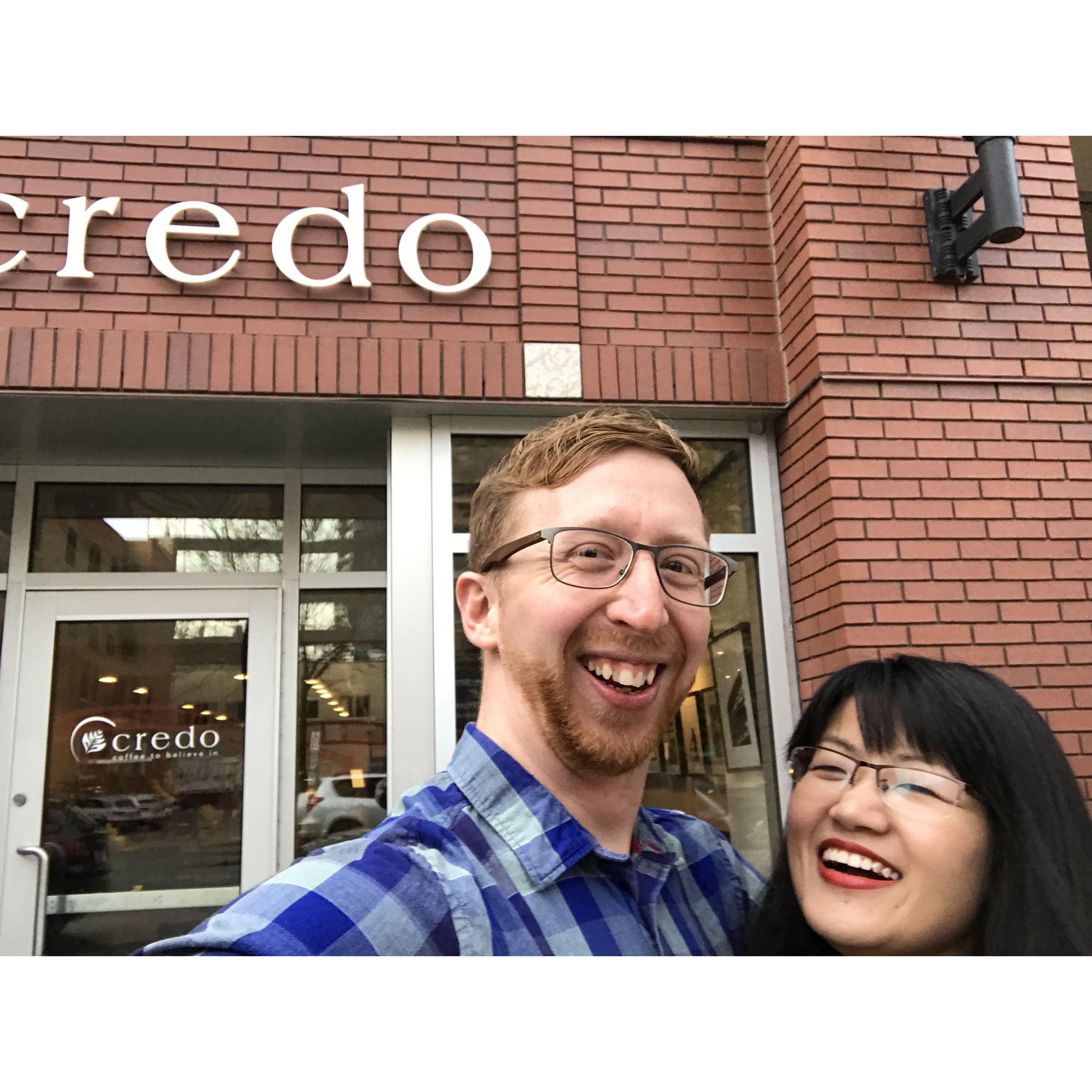 First trip back to where we first met (2018)